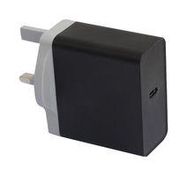 UK MAINS PLUG, USB-C QUICK CHARGER