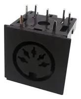 DIN AUDIO/VIDEO CONN, JACK, 5POS, PCB