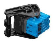 RCPT HOUSING, 32POS, PBT GF, BLUE