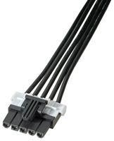 CABLE ASSY, MINI-FIT 5P RCPT-RCPT, 11.8"