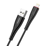 Foneng X15 USB to Lightning Cable, 2.4A, 1.2m (Black), Foneng