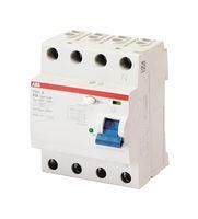 RCCB, 4P, 63A, 230VAC, DIN RAIL