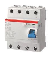 RCCB, 4P, 25A, 400VAC, DIN RAIL