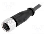 Connector: M12; plug; PIN: 3; female; A code-DeviceNet / CANopen HARTING