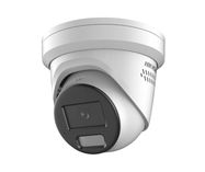 IP camera DOME, AcuSense, ColorVu, 4MP, F2.8mm, LED Hybrid Light + IR iki 30m, IP66, white