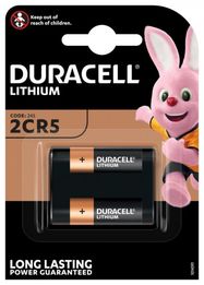 Lithium Battery 2CR5 (EL2CR5, DL245) 6V 1400mAh Duracell