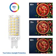 LED bulbs 3pcs. G9 230V 12W, 1080lm, warm white, LED line