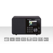 DIRA M 1 A Mobile EWF Battery-operated Mono Multifunction Radio DAB+ / FM / Internet / Bluetooth Black