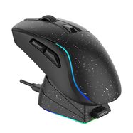 Wireless gaming mouse + charging dock Dareu A950 RGB 400-12000 DPI (black), Dareu