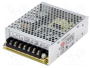 Power supply: switching; for building in,modular; 66W; 5VDC; 81% MEAN WELL