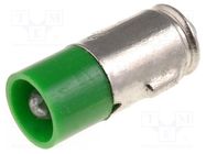 LED lamp; green; BA7S; 24VDC BRIGHTMASTER