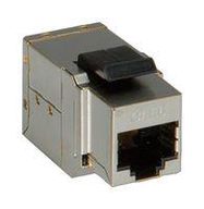 KEYSTONE ADAPTOR, 8POS, RJ45 JACK-JACK