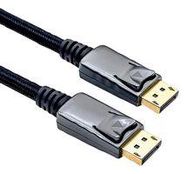 CABLE, DISPLAYPORT PLUG-PLUG, 2M, BLACK