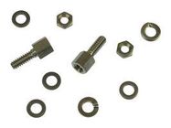 D SUB SCREW LOCK, 7.92MM, 4-40 UNC-2A