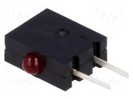 LED; horizontal,in housing; 1.8mm; No.of diodes: 1; red; 20mA; 40° KINGBRIGHT ELECTRONIC