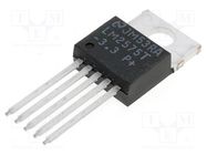 PMIC; DC/DC converter; Uin: 4÷40VDC; Uout: 3.3VDC; 1A; TO220-5; THT TEXAS INSTRUMENTS