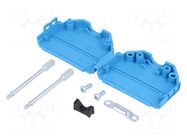 Enclosure for connectors: D-Sub; D-Sub 25pin,D-Sub HD 44pin MH CONNECTORS