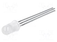 LED; red/green; 5mm; 65°; Front: convex; 1.9÷2.6/2.2÷3VDC BROADCOM (AVAGO)