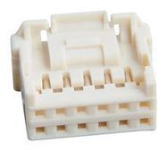 CONNECTOR HOUSING, RCPT, 30POS, 2MM