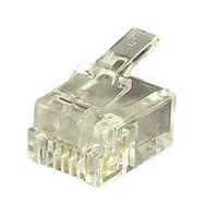 CONN, RJ12 PLUG, 6P6C, 1 PORT, CABLE