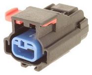 RCPT HOUSING, 2POS, IP68, NYLON