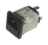 IEC FILTER, STANDARD, 6A, 250VAC, QC