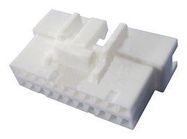 PLUG HOUSING, 20POS, 2.5MM, PA, WHITE