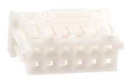 RCPT HOUSING, 10POS, 2.5MM, PA, WHITE