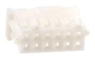 RCPT HOUSING, 18POS, 2.5MM, PA, WHITE