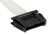 PLUG HOUSING, 5POS, 2MM, PBT, BLK