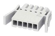 PLUG HOUSING, 6POS, 1ROW, 2.5MM