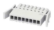 PLUG HOUSING, 8POS, 1ROW, 2.5MM