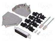 Connector: D-Sub; PIN: 25; plug; male; straight; soldering MH CONNECTORS