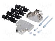 Enclosure for connectors: D-Sub; D-Sub 15pin,D-Sub HD 26pin MH CONNECTORS