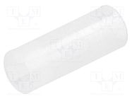 Spacer sleeve; LED; Øout: 4mm; ØLED: 3mm; L: 11mm; natural; UL94V-2 FIX&FASTEN