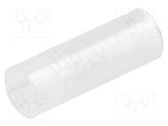 Spacer sleeve; LED; Øout: 4mm; ØLED: 3mm; L: 11.5mm; natural; UL94V-2 FIX&FASTEN