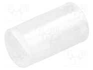 Spacer sleeve; LED; Øout: 4mm; ØLED: 3mm; L: 7mm; natural; UL94V-2 FIX&FASTEN