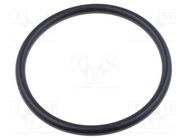 O-ring gasket; NBR caoutchouc; Thk: 2mm; Øint: 26mm; PG21; black LAPP