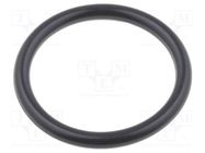 O-ring gasket; NBR caoutchouc; Thk: 1.5mm; Øint: 13mm; PG9; black 