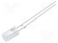 LED; 5mm; violet; 2÷10mcd; 120°; Front: recessed; No.of term: 2 OPTOSUPPLY