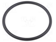 O-ring gasket; NBR caoutchouc; Thk: 2mm; Øint: 28mm; M32; black 