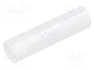 Spacer sleeve; LED; Øout: 4mm; ØLED: 3mm; L: 15.5mm; natural; UL94V-2 FIX&FASTEN