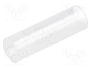 Spacer sleeve; LED; Øout: 4mm; ØLED: 3mm; L: 13mm; natural; UL94V-2 FIX&FASTEN