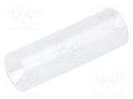 Spacer sleeve; LED; Øout: 4mm; ØLED: 3mm; L: 12mm; natural; UL94V-2 FIX&FASTEN