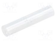 Spacer sleeve; LED; Øout: 5mm; ØLED: 5mm; L: 24mm; natural; UL94V-2 FIX&FASTEN