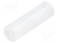 Spacer sleeve; LED; Øout: 5mm; ØLED: 5mm; L: 15.5mm; natural; UL94V-2 FIX&FASTEN