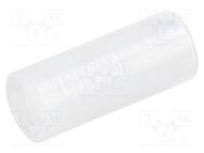 Spacer sleeve; LED; Øout: 5mm; ØLED: 5mm; L: 12mm; natural; UL94V-2 FIX&FASTEN