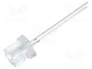 LED; 8mm; blue; 330÷500mcd; 140°; Front: flat; 2.9÷3.6VDC OPTOSUPPLY