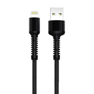 Cable USB LDNIO LS64 lightning, 2.4A, length: 2m, LDNIO