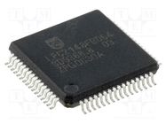 IC: ARM7TDMI microcontroller; 40kBSRAM; Flash: 512kx8bit; LQFP64 